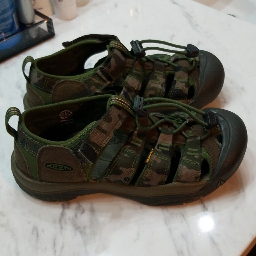 Keen Boys Newport Camo Shoes